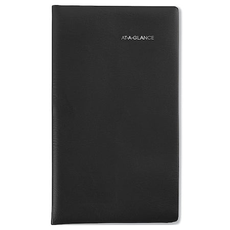 DayMinder Pocket-Sized Monthly Planner, Unruled Blocks, 6 x 3.5, 14-Month: Dec 2024 to Jan 2026