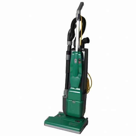Upright Vacuum, 15" Cleaning W, 41 ft Cord