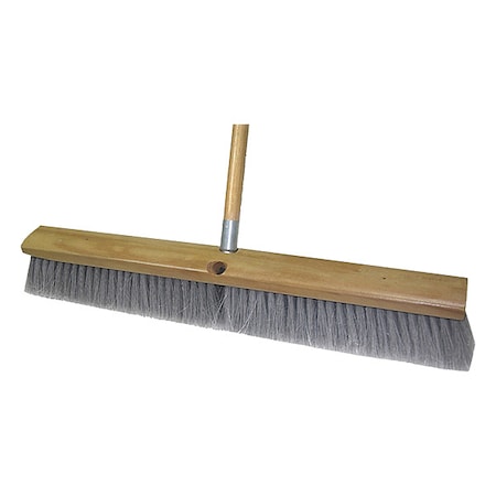 Push Broom Head, Wood, 24"