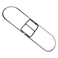 Dust Mop Frame, Black Coated, 5" X 36"