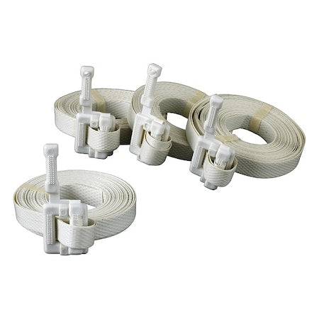 BKS W Plast Strap W/Buckle .5x15, PK500