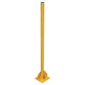 Flexible Bollard, Fold Down, 1-3/4", Yellow