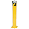 Bollard, 8 in. L, 36 in. H, 58 lb.