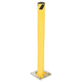 Bollard, Removable, 4-1/2", Yellow