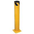 Bollard, 8 in. L, 36 in. H, 26 lb.