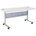 Rectangle Training Table, 24" W, 60" L, 29-1/2" H, Lightweight HDPE Blow Molded Plastic Top