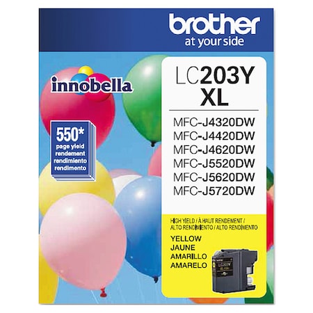 Ink Cartridge, High Yield, Yellow