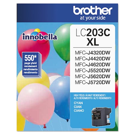 Ink Cartridge, High Yield, Cyan