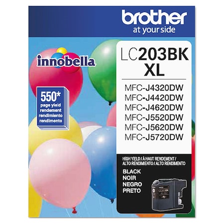 Ink Cartridge, High Yield, Black