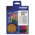 Ink Cartridge, 3Color, Cyan, Mgnt, Yell, PK3