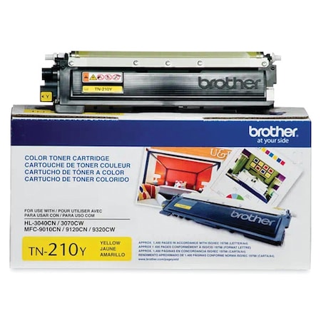 Toner, 1400 Page-Yield, Yellow