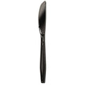 Disposable Knife, Black, Heavy, PK1000