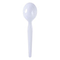 Disposable Soup Spoon, WH, Heavy, PK1000
