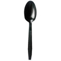 Disposable Spoon, Black, Heavy, PK1000