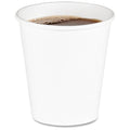 Paper Hot Cups, 10 oz, White, PK1000