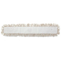 48 in L Cut-End Dust Mop, White, Cotton