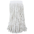 5 in Cut-End Wet Mop, White, Cotton, PK12, UNS 324C