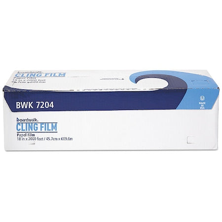 Film Wrap, Plastic, Standard, 2000 ft., 18"