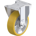 Plate Caster, Rigid, Polyurethane, 7 1/2"H