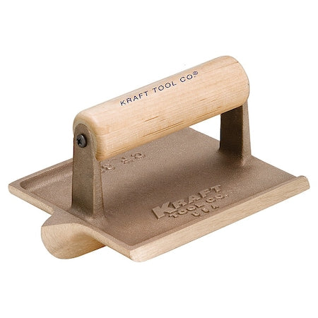 Concrete Groover, Bronze/Wood, 3/8 Radius