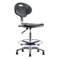 ESD Task Chair, No Arms, 23-1/2" to 33-1/2" Height, Black