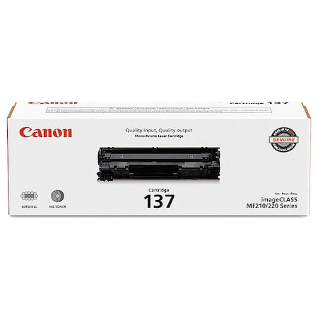 Toner Cartridge, 137, Black