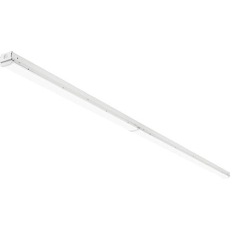 LED Strip Light, 8 ft L, Flat Lens, 88 W