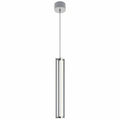 LEDPendant, 4 in D, Silver, Aluminum