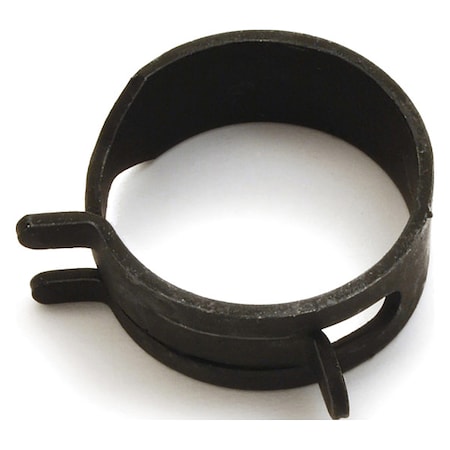 Band Clamp, 3/8", Zinc Rich Paint, PK25