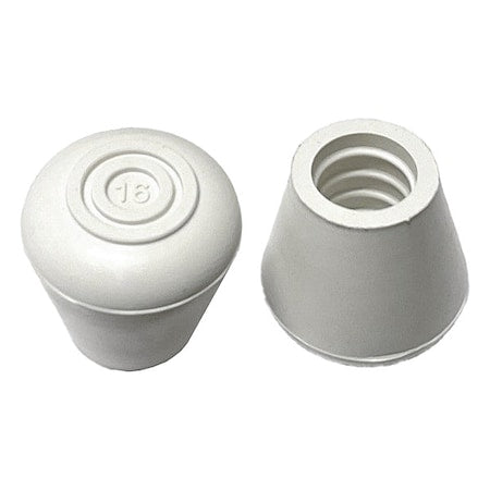 Protective Leg Tip, SlipOn, Rd, 31/64", PK25