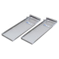 Concrete Slider Knee Board, Stainless, Pr