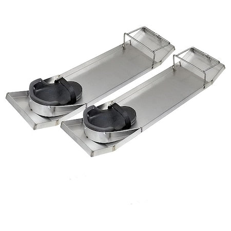 Concrete Slider Knee Board, Stainless, Pr