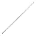 Swaged Handle, Button, 1-3/4 x 72 in, Alum