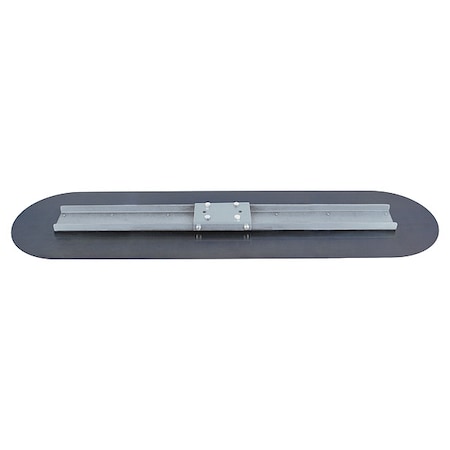 Bull Float, Rnd, 12 x 48 in, Blue Steel