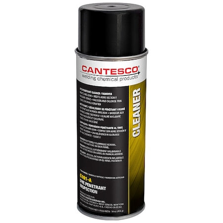 Dye Penetrant Cleaner & Remover, Red, Can