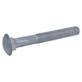 Carriage Bolt, Square Neck, 3/8"-16, 4 in L, Stainless Steel, Not Graded, Plain
