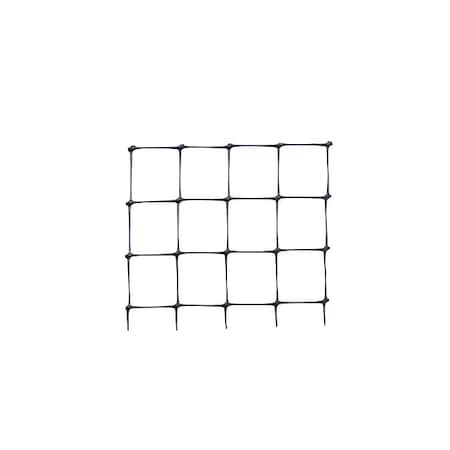 Deer Fence, 7-1/2 FT. X 100 FT., Black, Mesh Size 1.77" X 1.97"