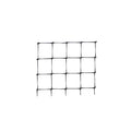 Deer Fence, 7 FT. X 100 FT., Black, Mesh Size 0.63"X0.75"