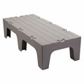 Dunnage Rack with Solid Shelves Top 60", 3000 lb. Capacity, Speckled Gray