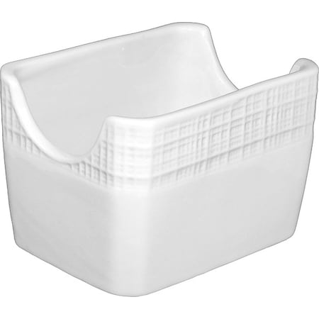Sugar Packet Holder, 2 1/8" H, White, PK36