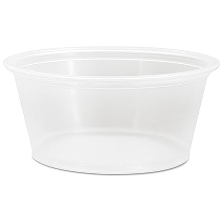 Disposable Portion Cup, 3.25oz, CLR, PK2500