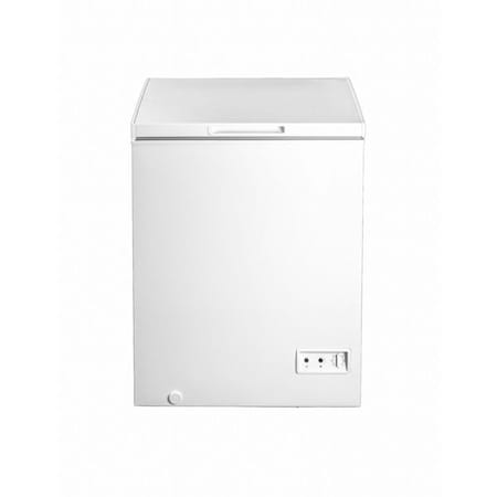 Chest Freezer, 26 3/8" W, 5 cu ft, White