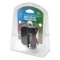 Battery Charger, 12VDC, 3.19" H