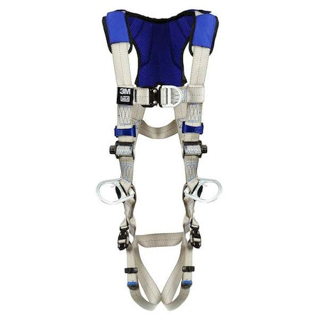 ExoFit(TM) X100 Fall Protection Harness, M, 420 lb, Quick-Connect Chest/ Quick-Connect Leg Straps