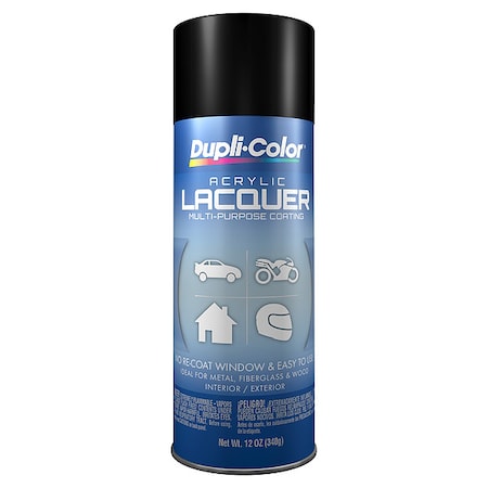 Automotive Coating, Black, 12 oz