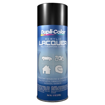 Automotive Coating, Black, 12 oz