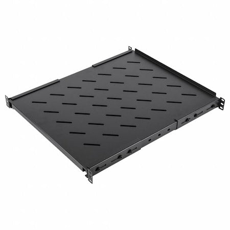 Rack Shelf, Black, 150lb Cap, Powder Coated