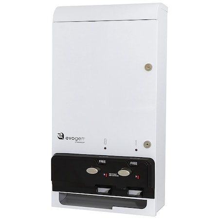 Sanitary Napkin/Tampon Dispenser, Metal