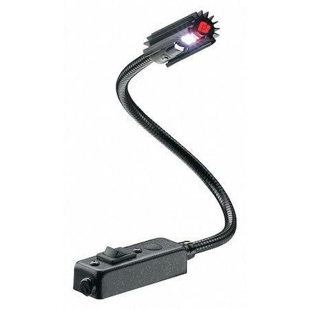 Gooseneck Task Light, LED, 5W, 12" Arm L.