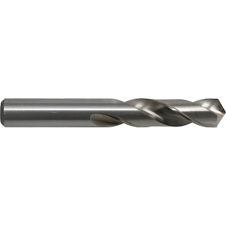 Screw Machine Drill Bit, B Size, 118 Degrees Point Angle, High Speed Steel, Bright Finish